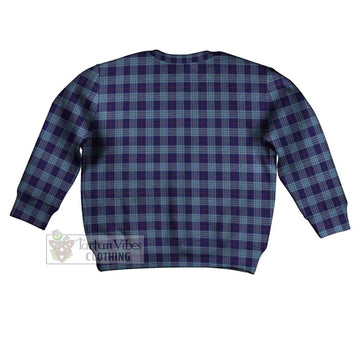 Roberts of Wales Tartan Kid Ugly Sweater