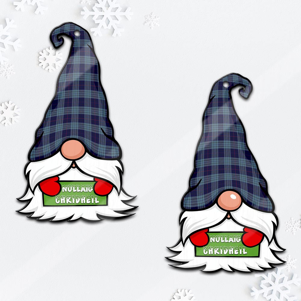 Roberts of Wales Gnome Christmas Ornament with His Tartan Christmas Hat - Tartan Vibes Clothing