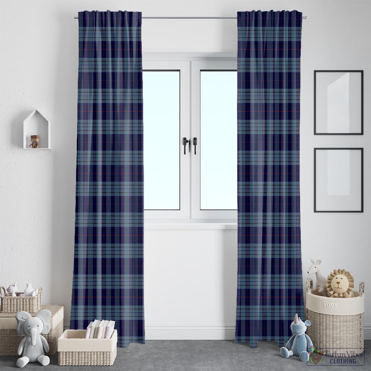 Roberts of Wales Tartan Window Curtain