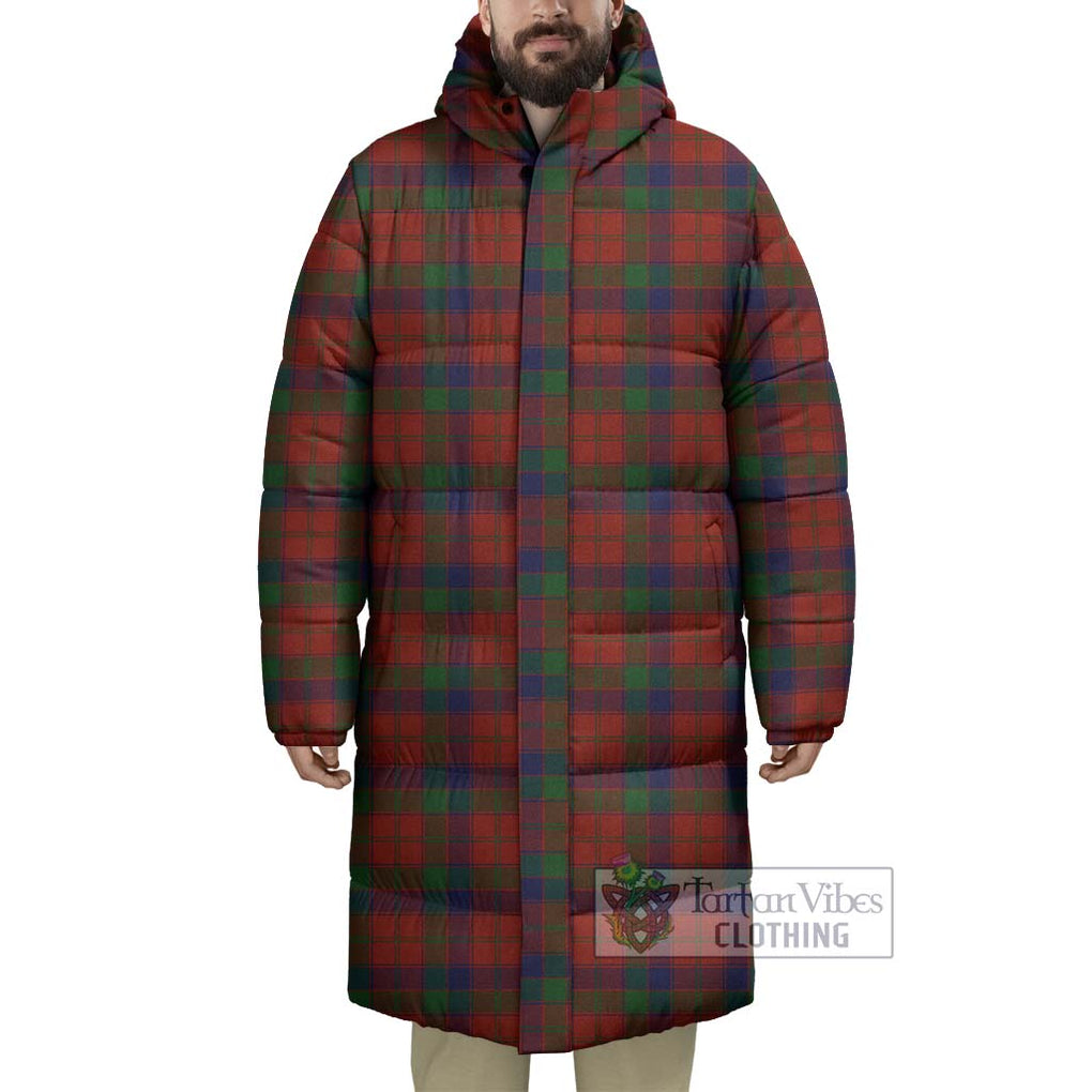 Tartan Vibes Clothing Robertson Tartan Long Down Jacket