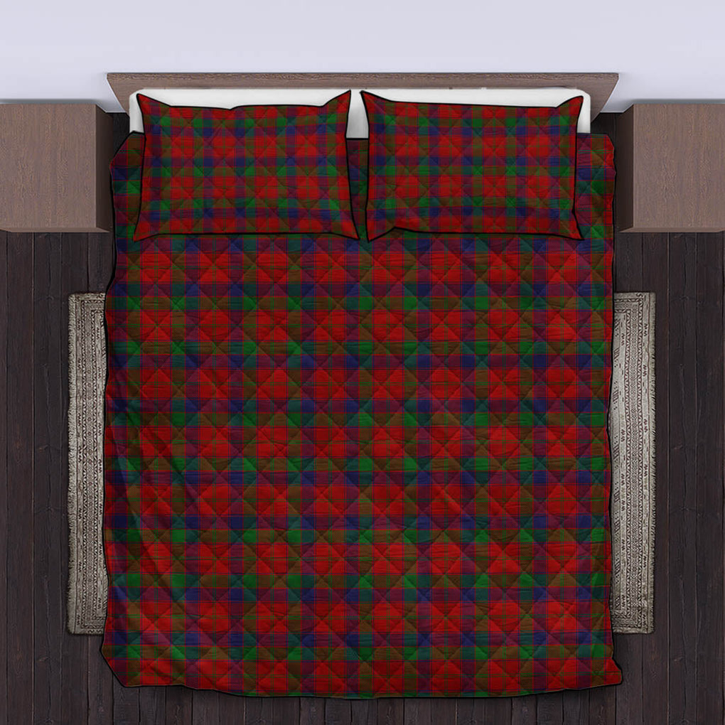 Robertson Tartan Quilt Bed Set King - Tartan Vibes Clothing