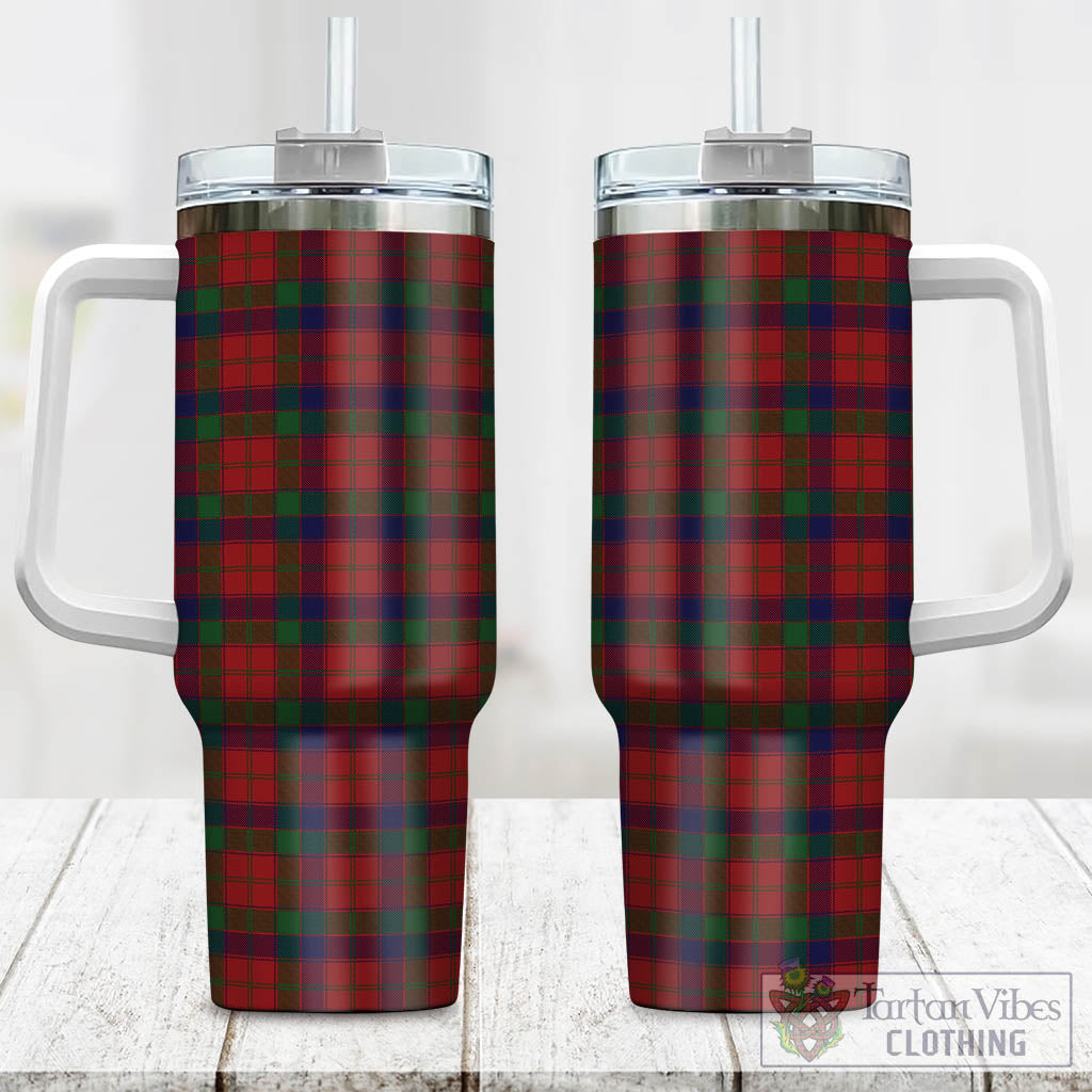 Robertson Tartan Tumbler with Handle One Size 40 OZ - Tartan Vibes Clothing