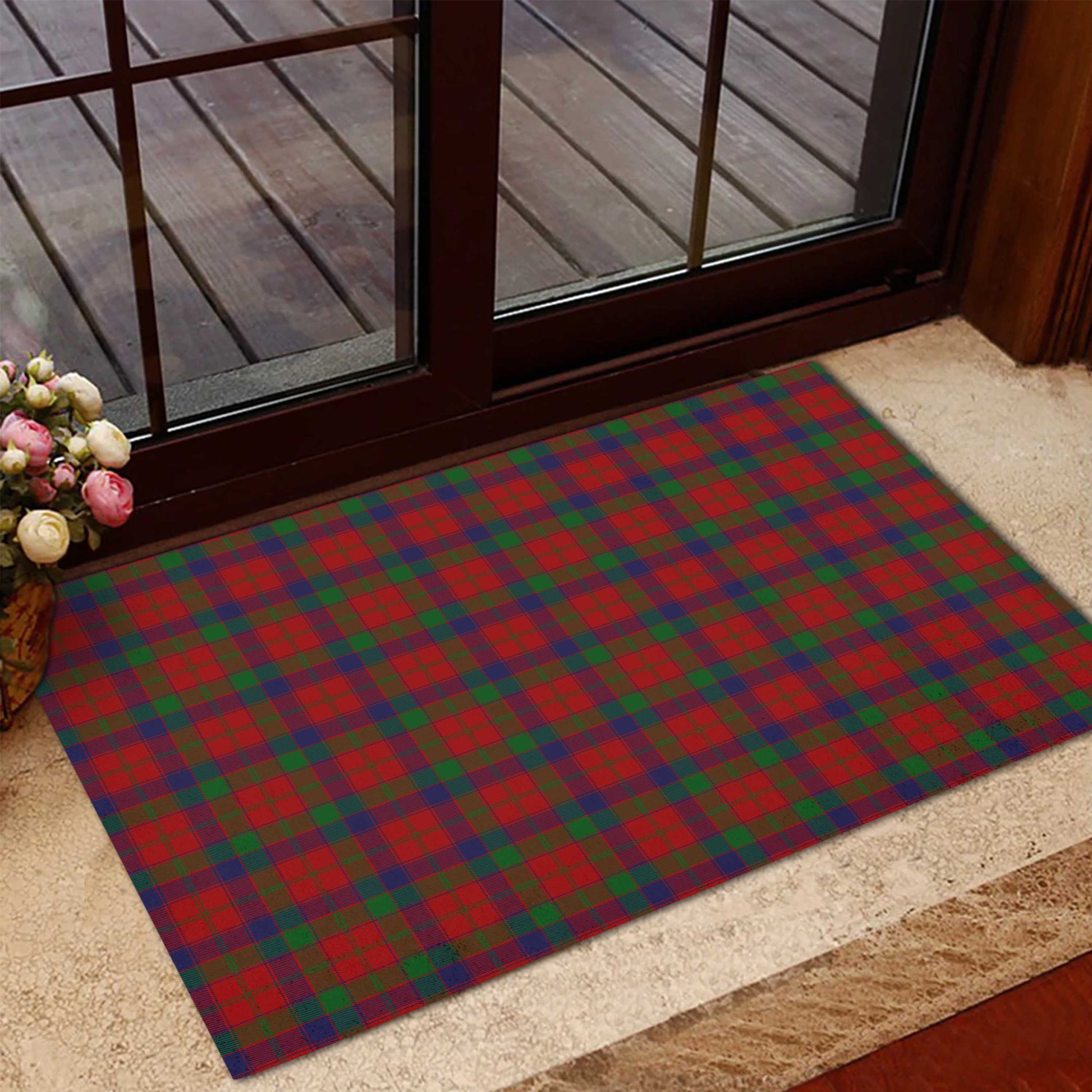 Robertson Tartan Door Mat - Tartanvibesclothing Shop