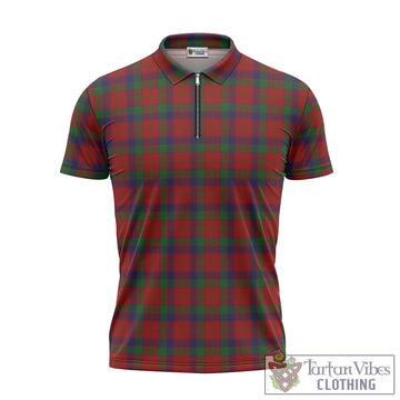 Robertson Tartan Zipper Polo Shirt