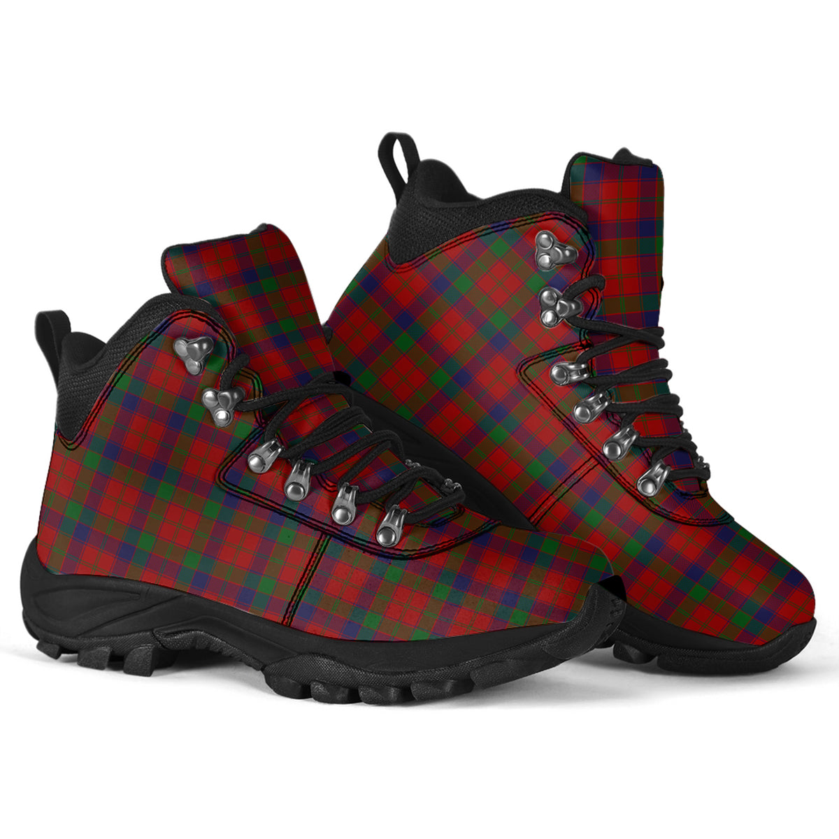 Robertson Tartan Alpine Boots - Tartanvibesclothing