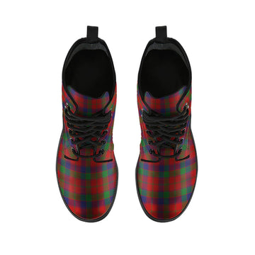 Robertson Tartan Leather Boots