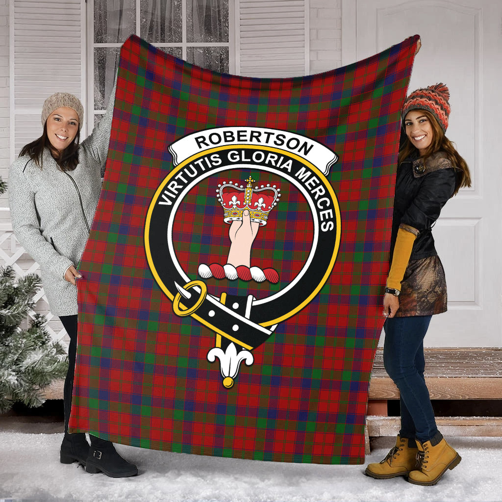 robertson-tartab-blanket-with-family-crest