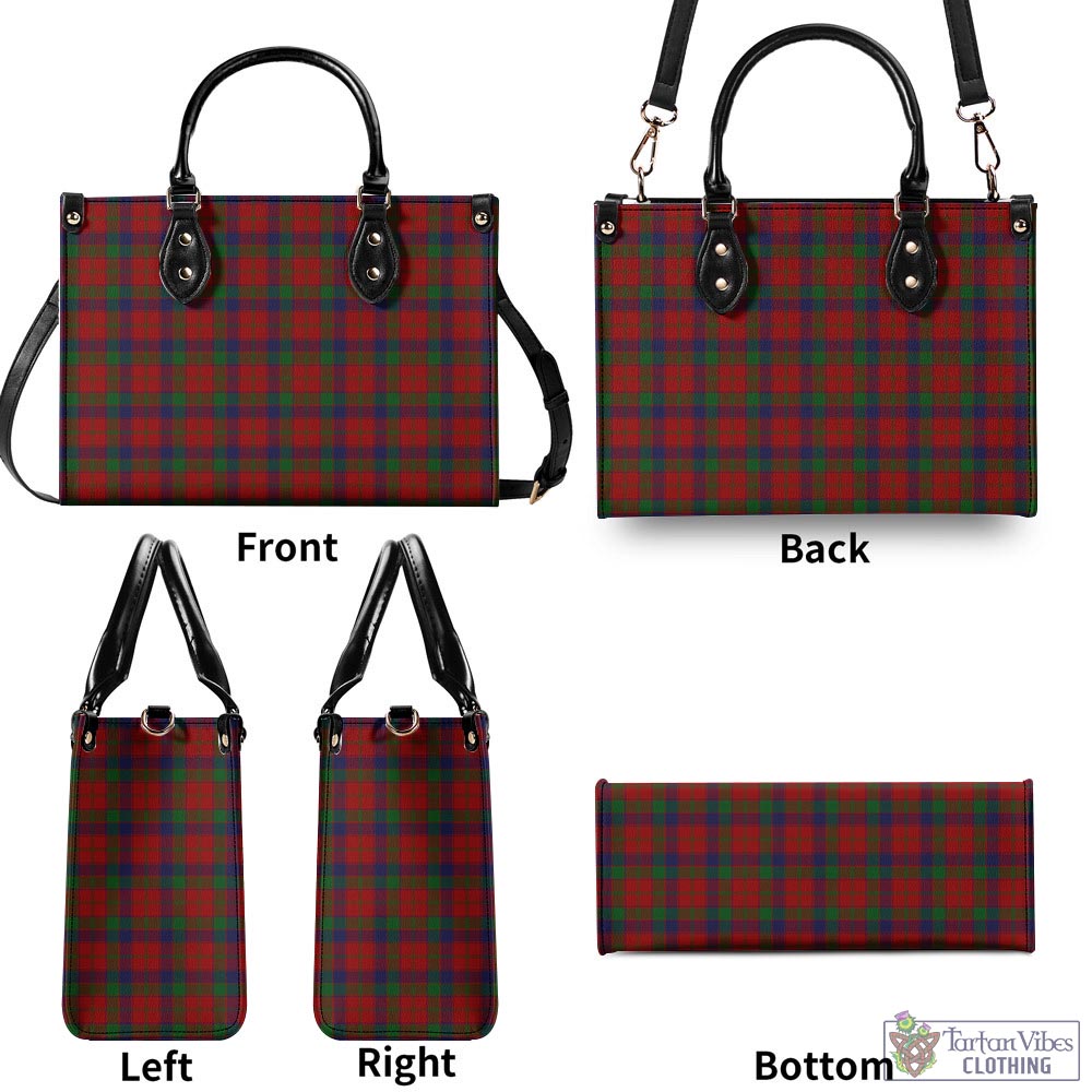 Robertson Tartan Luxury Leather Handbags - Tartan Vibes Clothing