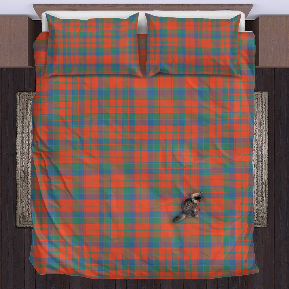 Robertson Ancient Tartan Bedding Set US Bedding Set - Tartan Vibes Clothing