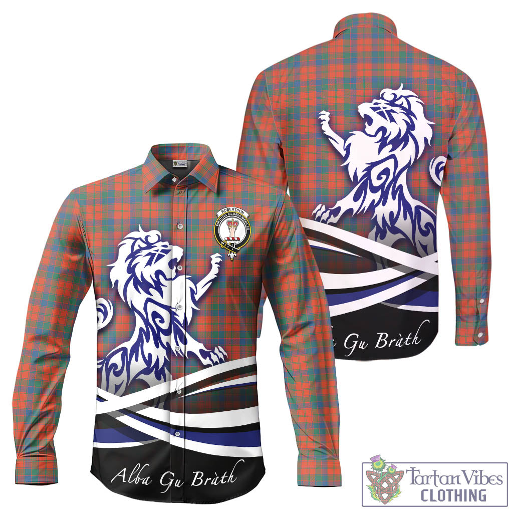 robertson-ancient-tartan-long-sleeve-button-up-shirt-with-alba-gu-brath-regal-lion-emblem