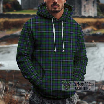 Robertson Hunting Tartan Cotton Hoodie