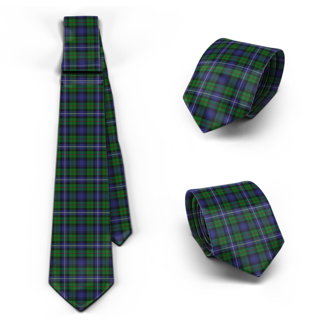 Robertson Hunting Tartan Classic Necktie Necktie One Size - Tartan Vibes Clothing