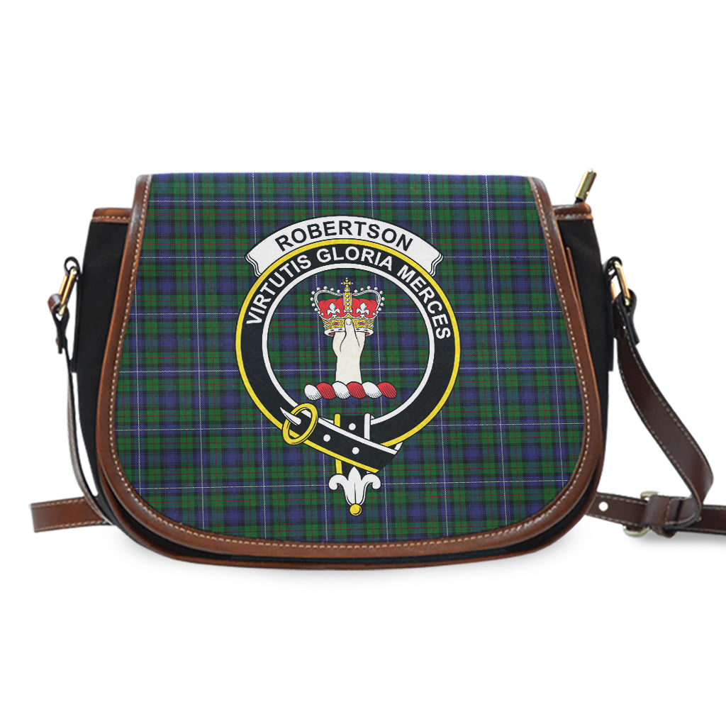 robertson-hunting-tartan-saddle-bag-with-family-crest