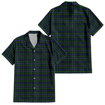 Robertson Hunting Tartan Short Sleeve Button Down Shirt