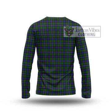 Robertson Hunting Tartan Long Sleeve T-Shirt with Family Crest DNA In Me Style