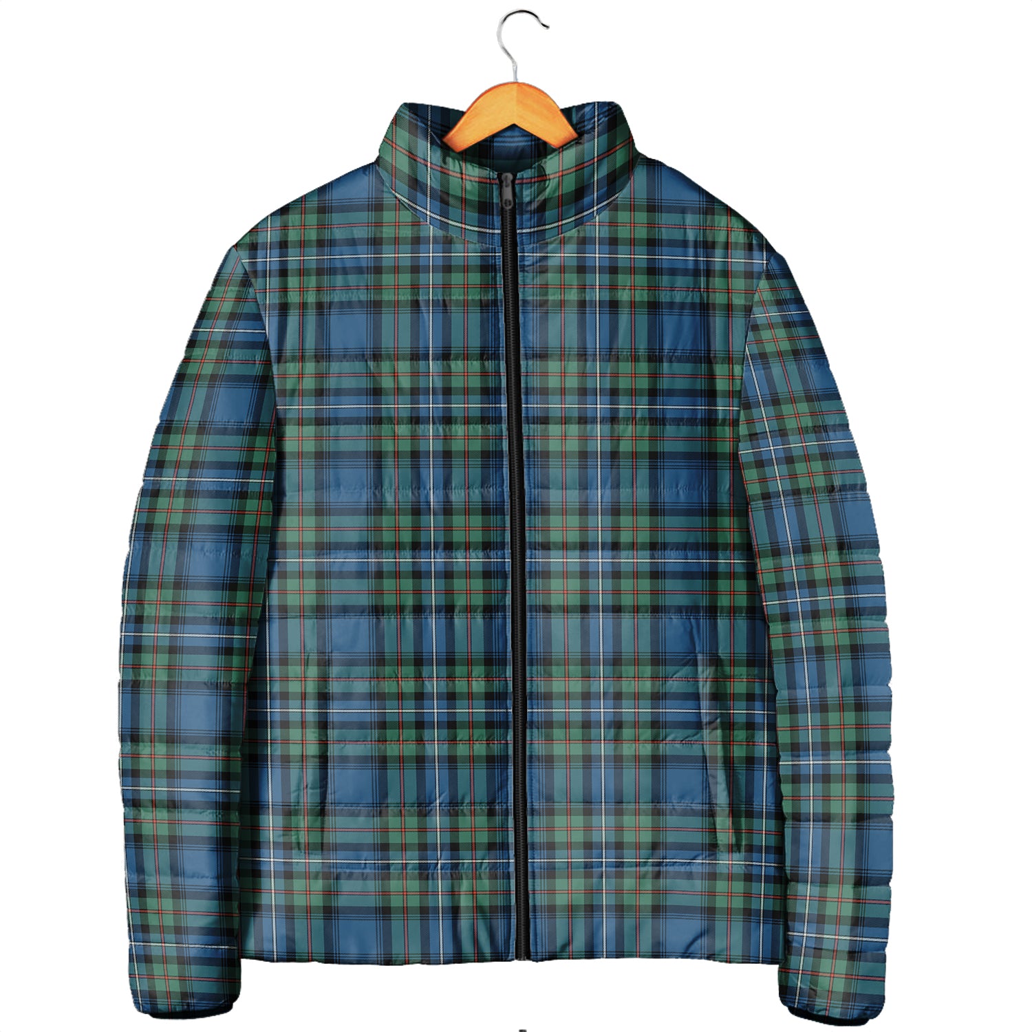 Robertson Hunting Ancient Tartan Padded Jacket Men's Padded Jacket - Tartan Vibes Clothing