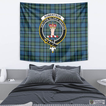 Robertson Hunting Ancient Tartan Tapestry Wall Hanging and Home Decor for Room with Family Crest