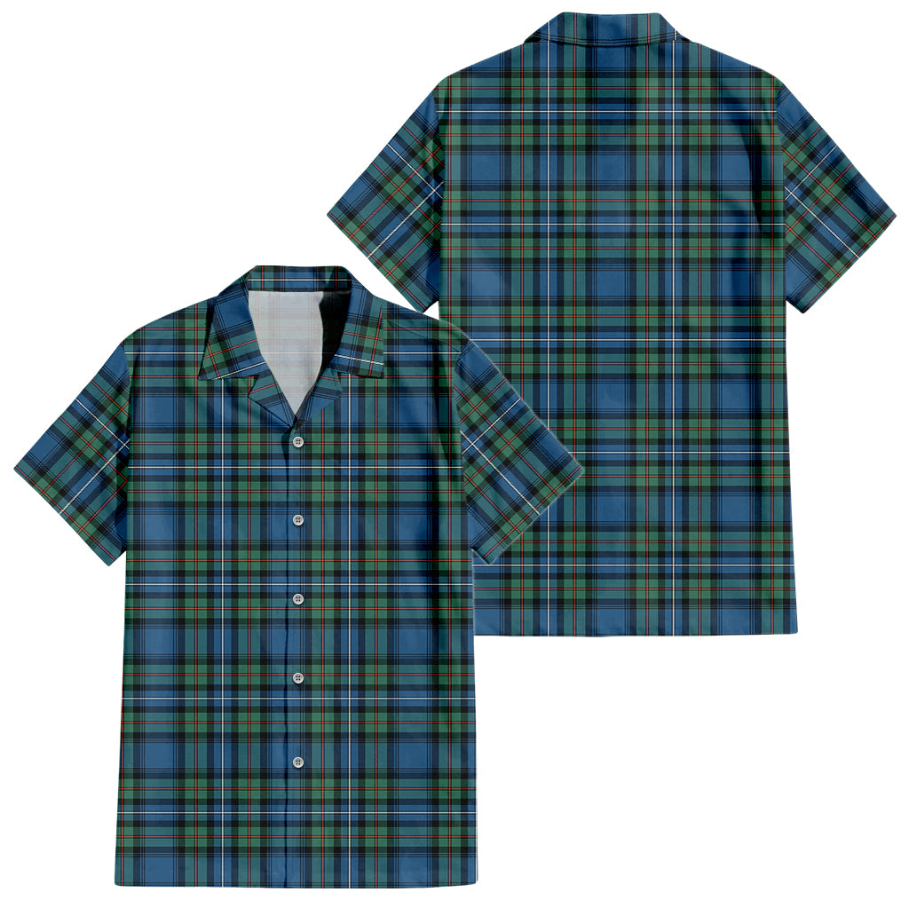 robertson-hunting-ancient-tartan-short-sleeve-button-down-shirt