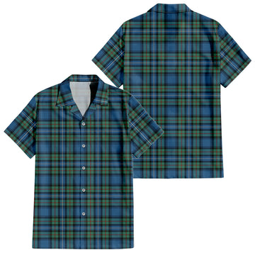 Robertson Hunting Ancient Tartan Short Sleeve Button Down Shirt