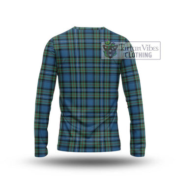 Robertson Hunting Ancient Tartan Long Sleeve T-Shirt with Family Crest DNA In Me Style