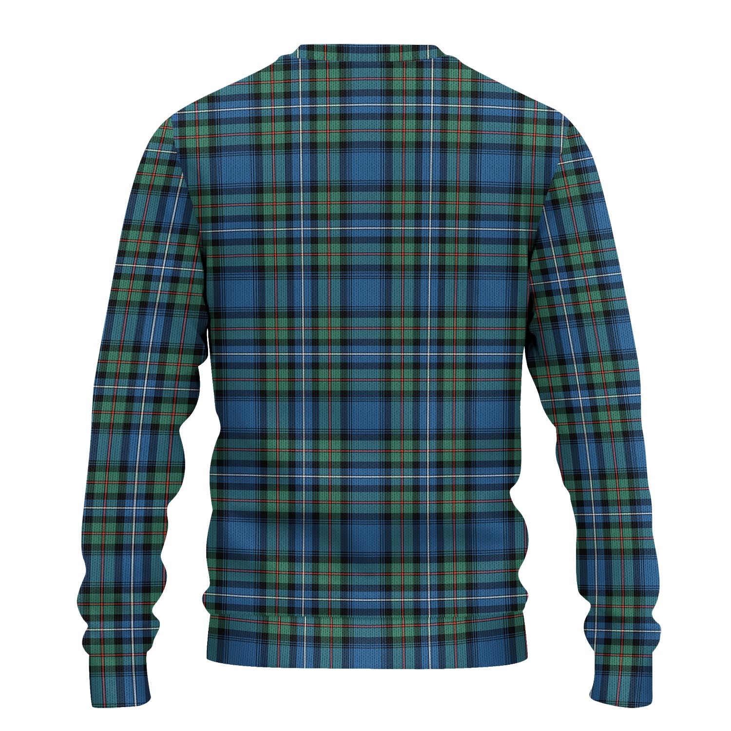 Robertson Hunting Ancient Tartan Knitted Sweater with Family Crest - Tartanvibesclothing