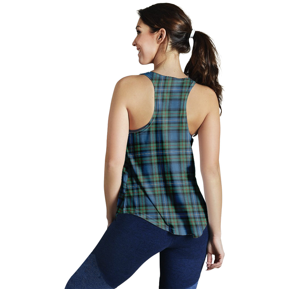 robertson-hunting-ancient-tartan-women-racerback-tanks-with-family-crest