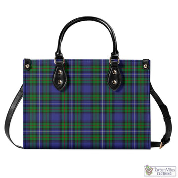 Robertson Hunting Modern Tartan Luxury Leather Handbags