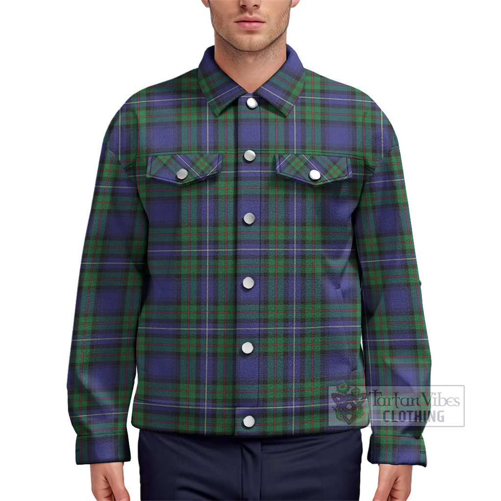 Robertson Hunting Modern Tartan Unisex Lapel Cotton Jacket Unisex - Tartan Vibes Clothing