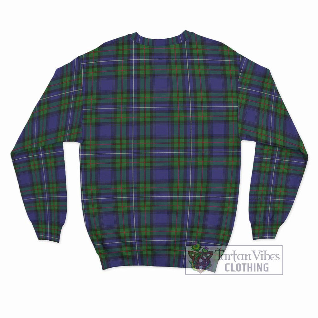 Robertson Hunting Modern Tartan Sweatshirt with Family Crest DNA In Me Style - Tartanvibesclothing Shop