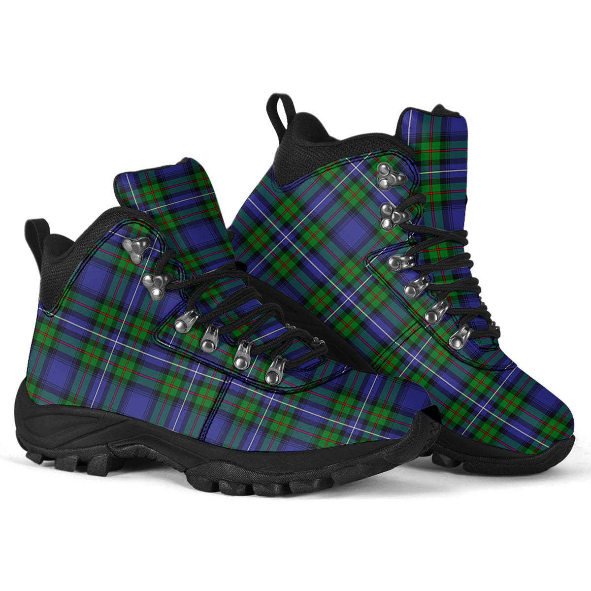 Robertson Hunting Modern Tartan Alpine Boots - Tartanvibesclothing