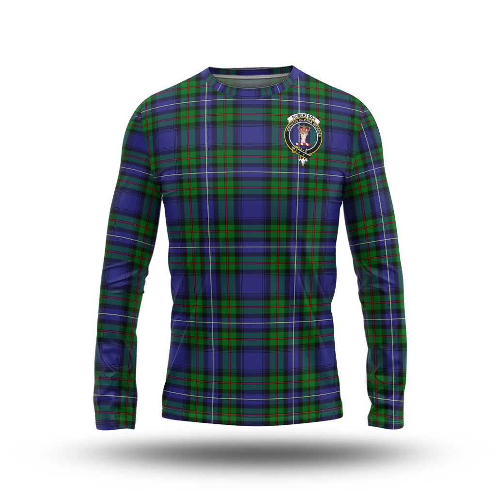 robertson-hunting-modern-tartan-long-sleeve-t-shirt-with-family-crest