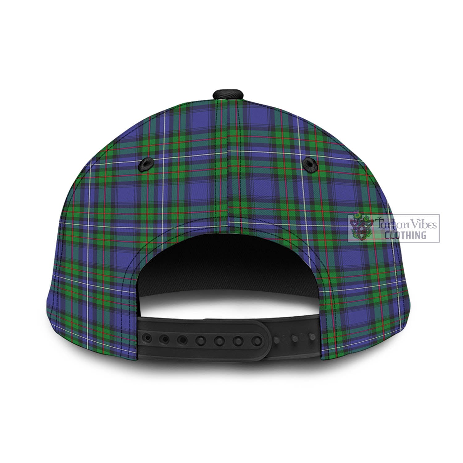 Tartan Vibes Clothing Robertson Hunting Modern Tartan Classic Cap with Family Crest In Me Style