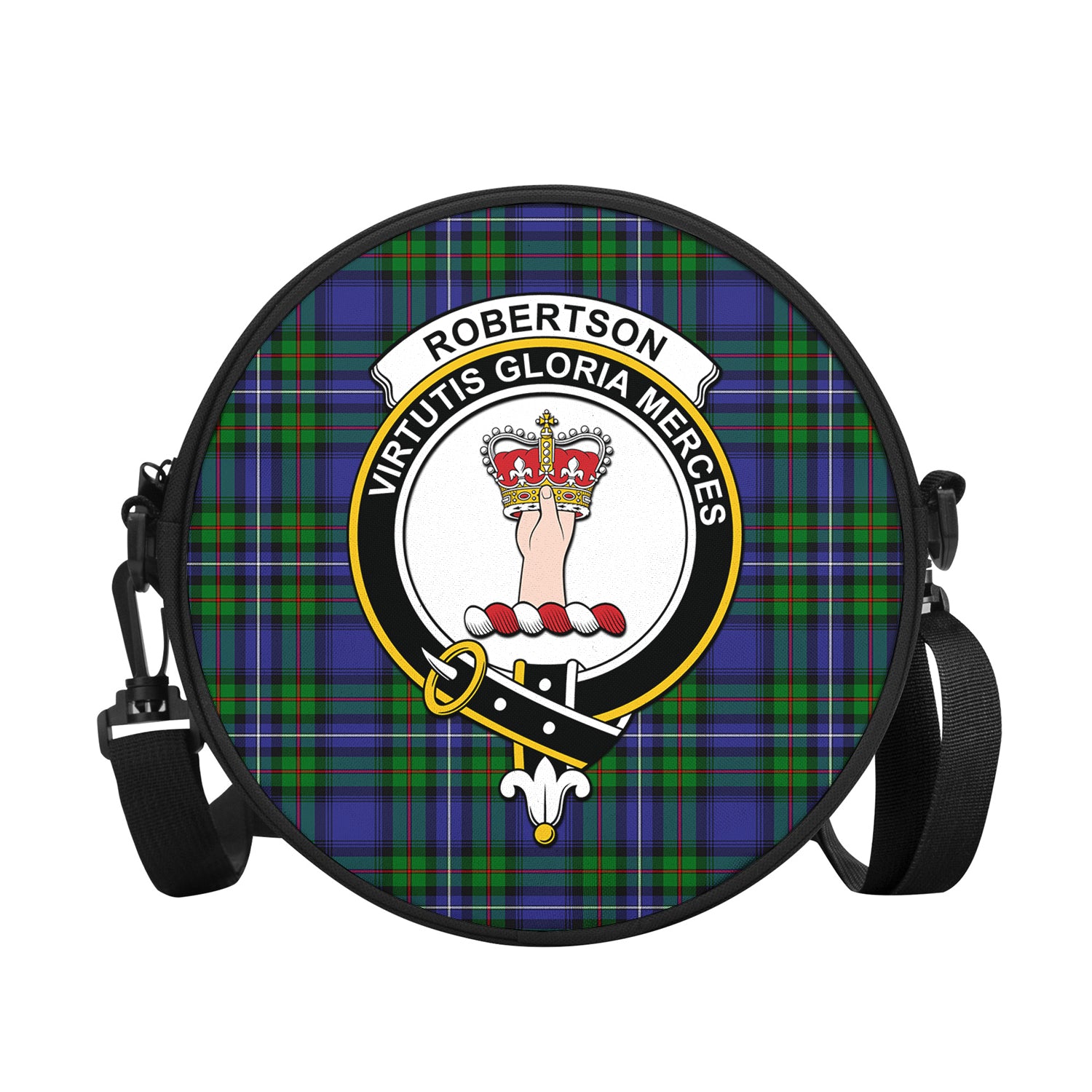 robertson-hunting-modern-tartan-round-satchel-bags-with-family-crest