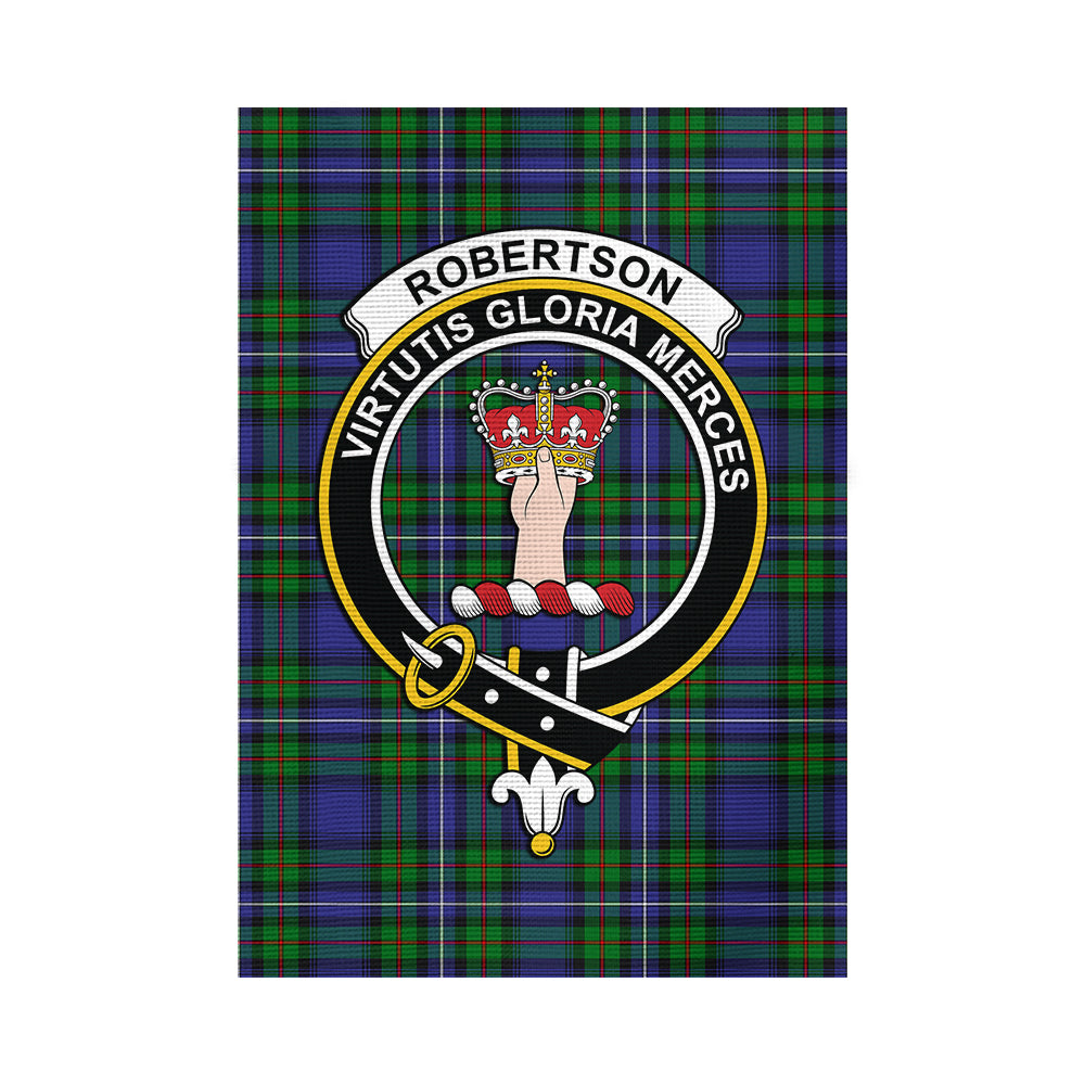 Robertson Hunting Modern Tartan Flag with Family Crest - Tartan Vibes Clothing