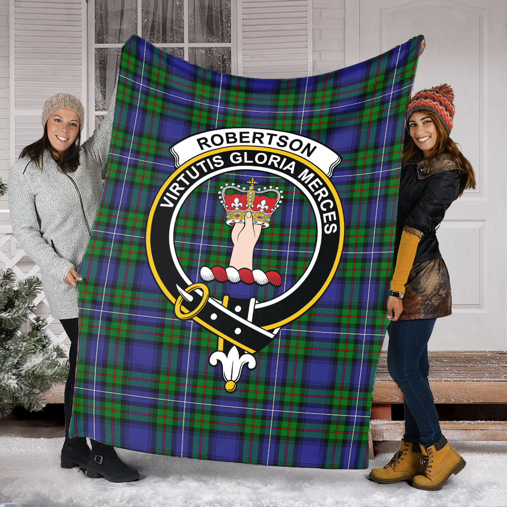 robertson-hunting-modern-tartab-blanket-with-family-crest