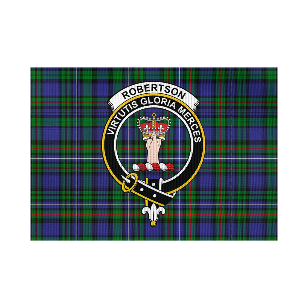 Robertson Hunting Modern Tartan Flag with Family Crest - Tartan Vibes Clothing