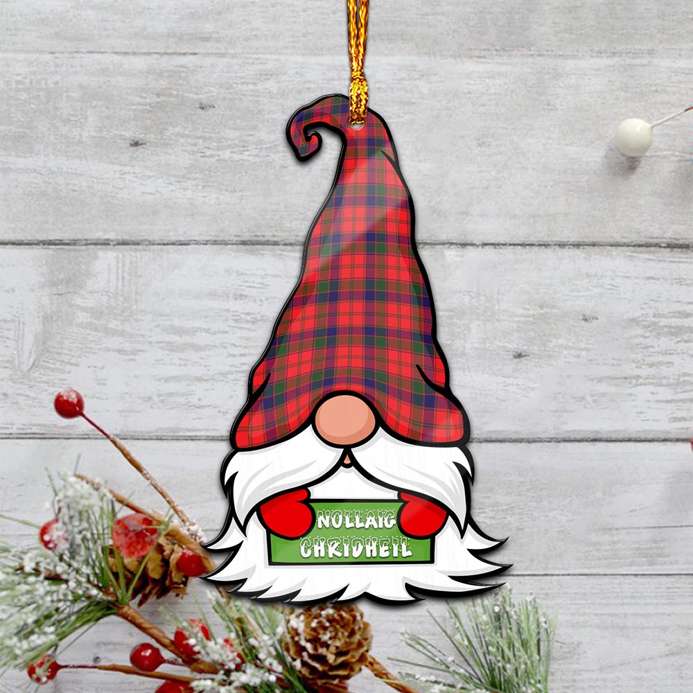 Robertson Modern Gnome Christmas Ornament with His Tartan Christmas Hat - Tartan Vibes Clothing