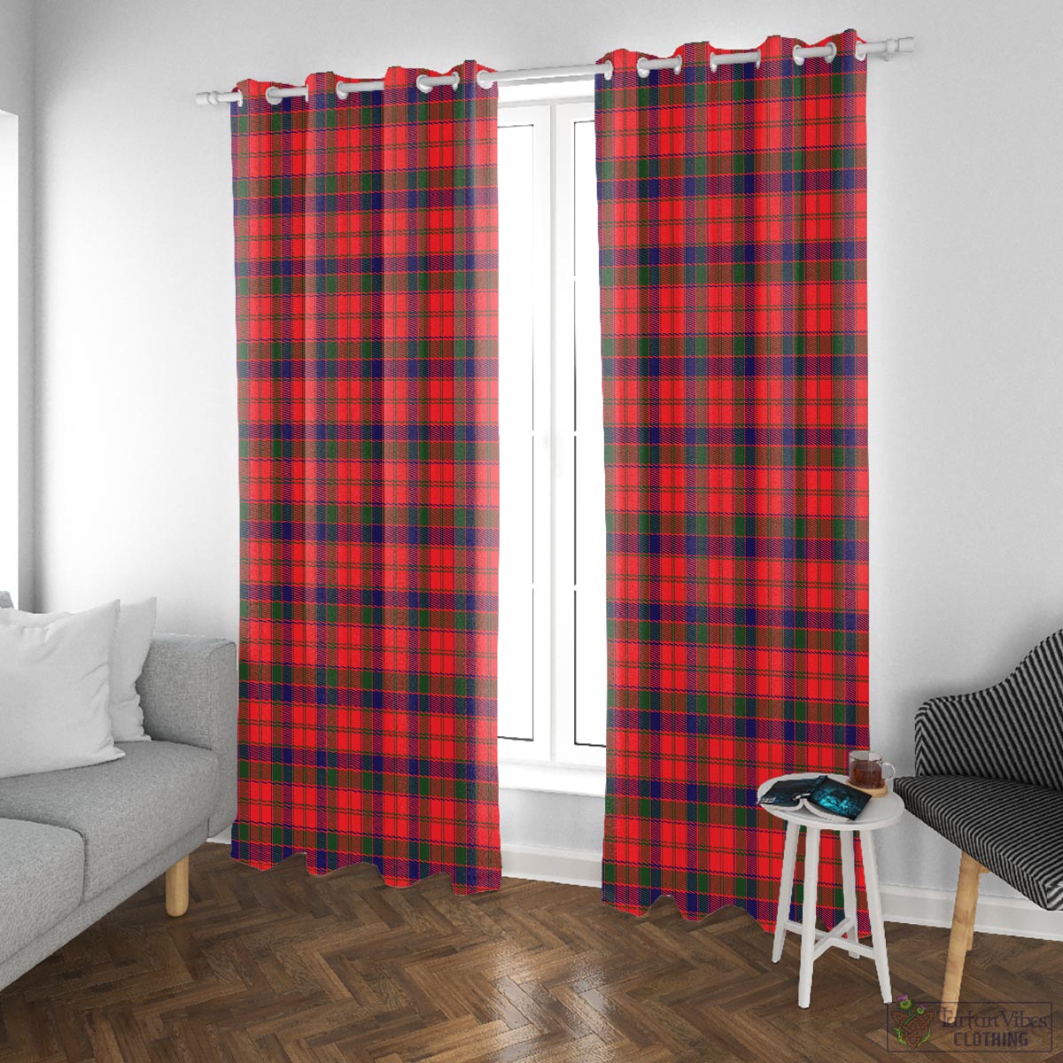 Robertson Modern Tartan Window Curtain