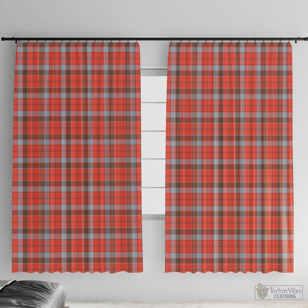 Robertson Weathered Tartan Window Curtain