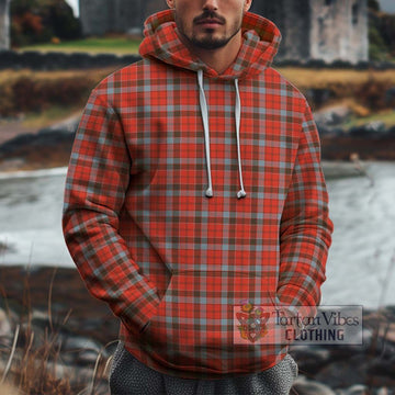 Robertson Weathered Tartan Cotton Hoodie