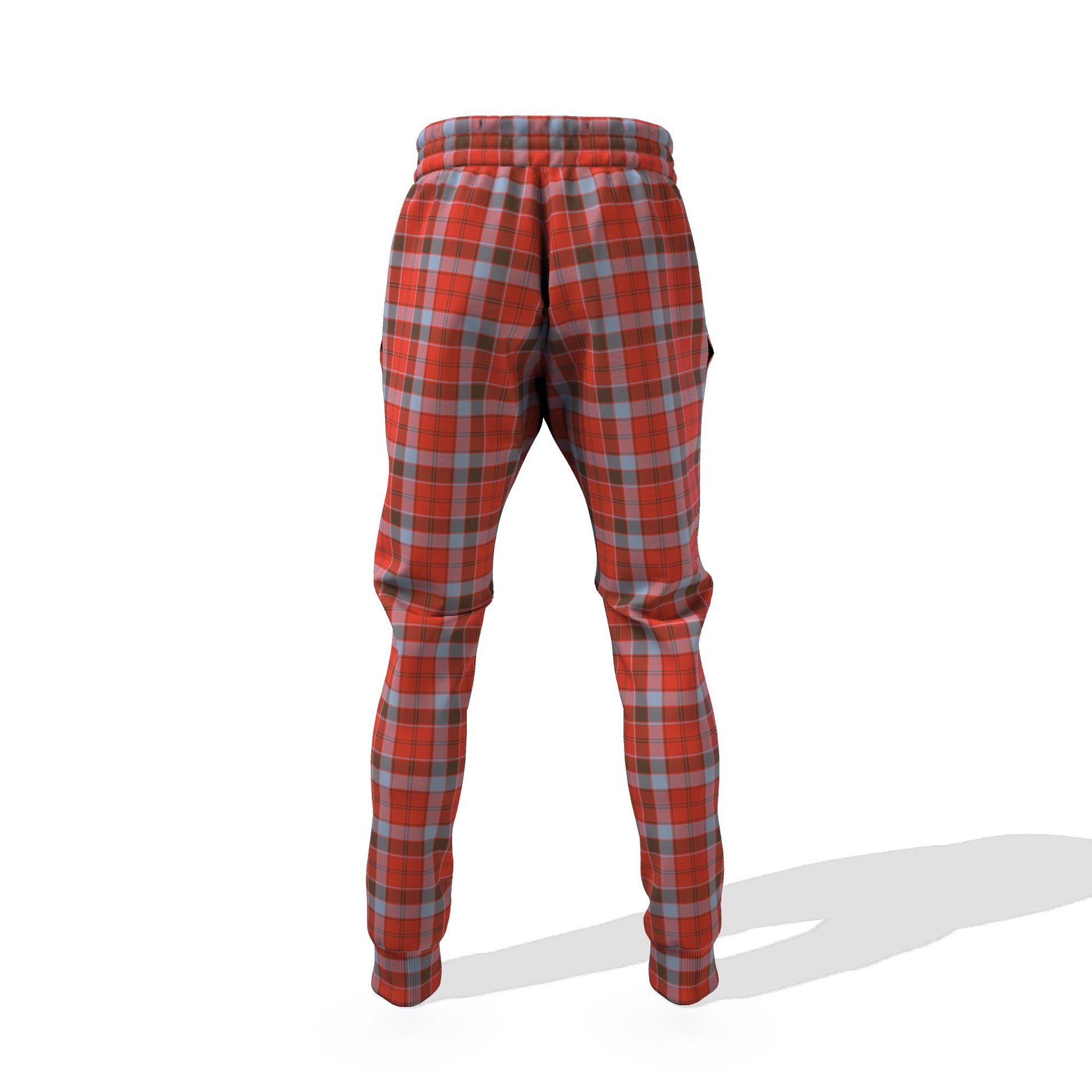 Robertson Weathered Tartan Joggers Pants with Family Crest 6XL - Tartan Vibes Clothing