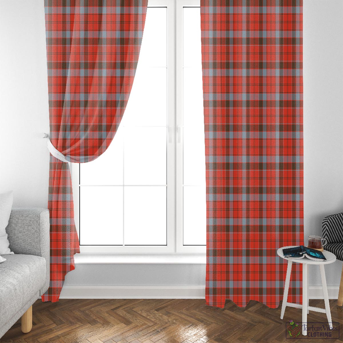 Robertson Weathered Tartan Window Curtain