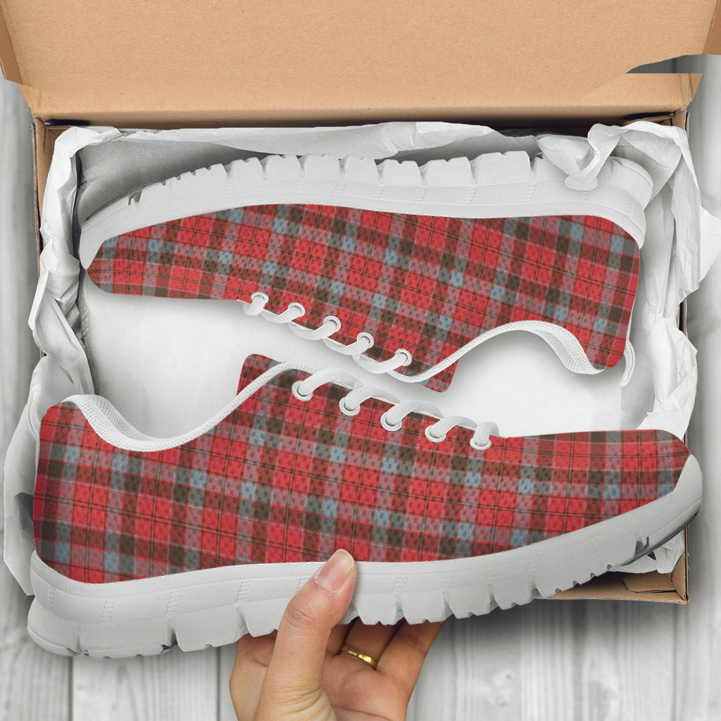 Robertson Weathered Tartan Sneakers - Tartan Vibes Clothing