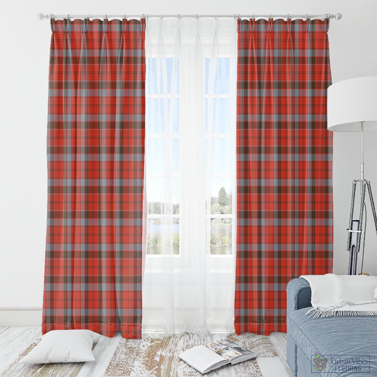 Robertson Weathered Tartan Window Curtain