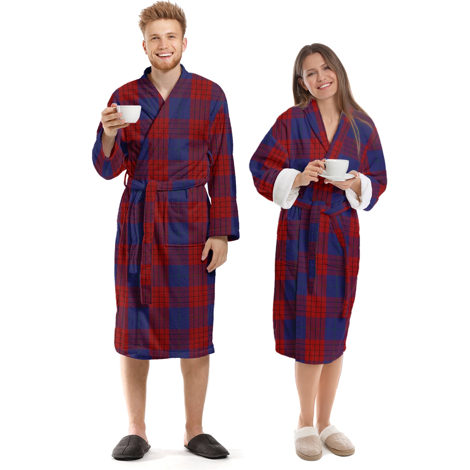 Robinson Tartan Bathrobe Unisex S - Tartan Vibes Clothing