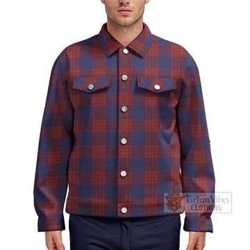 Robinson Tartan Unisex Lapel Cotton Jacket