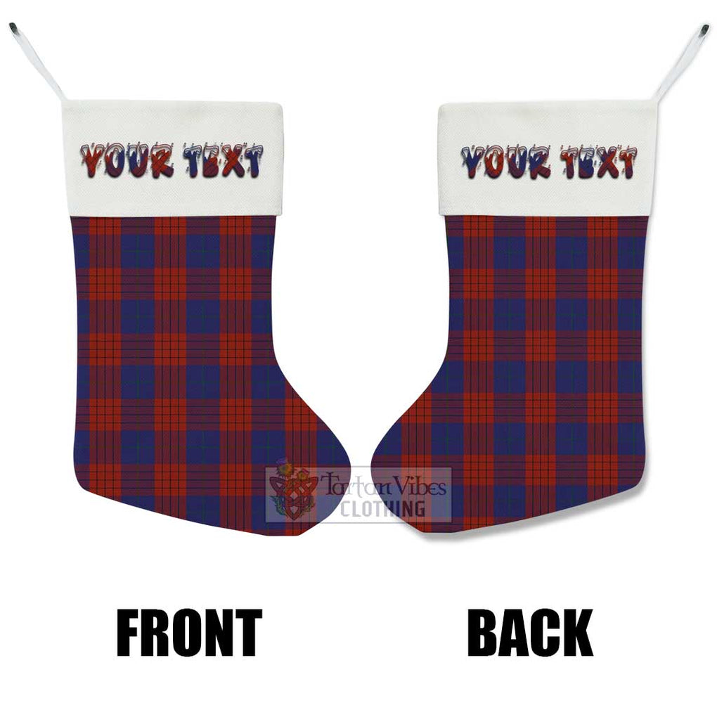 Robinson Tartan Christmas Stocking with Personalized Text - Tartan Vibes Clothing