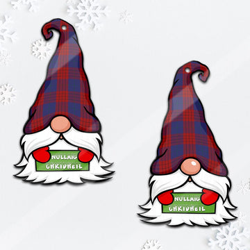 Robinson Gnome Christmas Ornament with His Tartan Christmas Hat