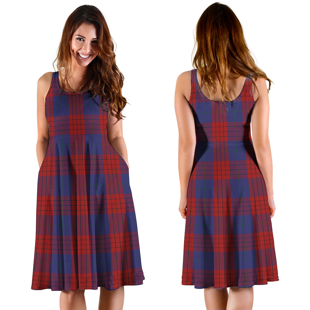 Robinson Tartan Sleeveless Midi Womens Dress - Tartan Vibes Clothing