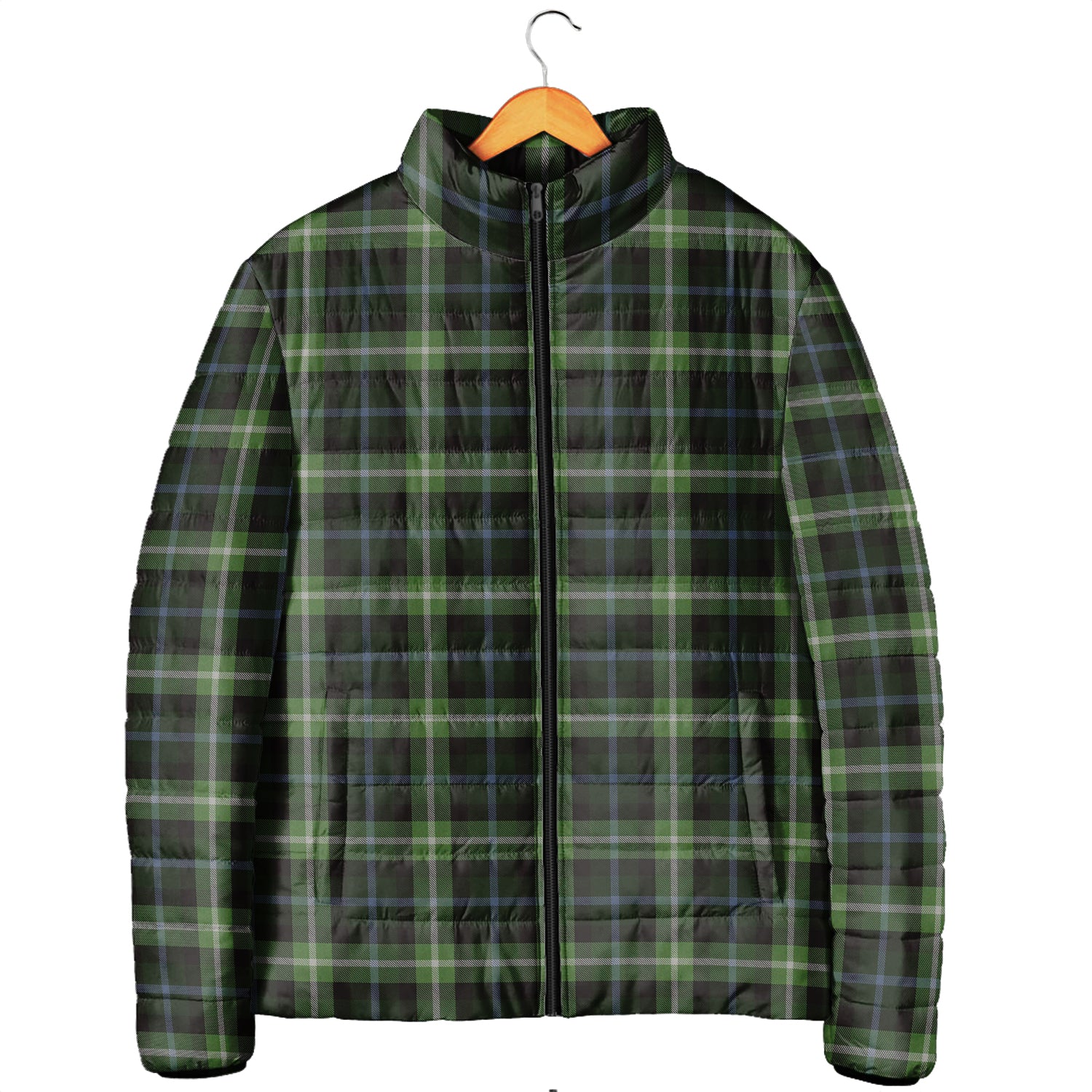 Rodger Tartan Padded Jacket Men's Padded Jacket - Tartan Vibes Clothing